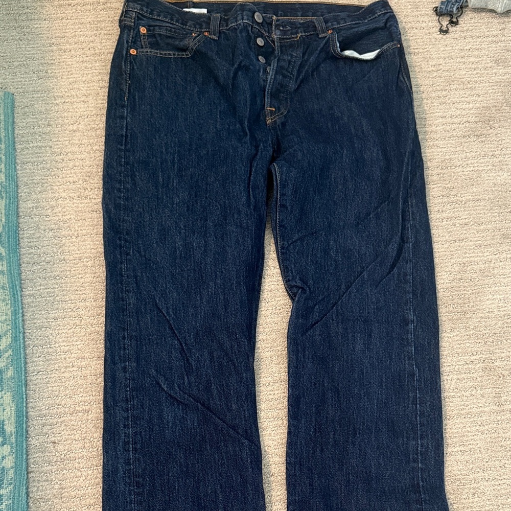 Levi's Men's Deep Indigo Relaxed Jeans